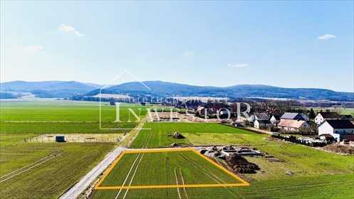 Działka 1314 m² z widokiem na góry w Gościcach działka Gościce