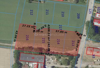 działka na sprzedaż 1239m2 działka Wojtkowice