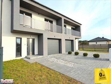 Dom bliźniak 125 m² z garażem i ogrodem w Piotrkowie dom Piotrków Trybunalski