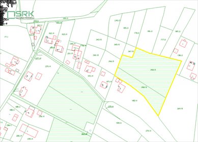 działka na sprzedaż 6520m2 działka Rybnik, Niedobczyce, Bolesława Śmiałego
