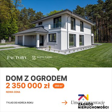 Zapraszam do zakupu luksusowych willi 250 m² z ogrodem i garażem dom Zielona Góra, Osiedle Złote Piaski