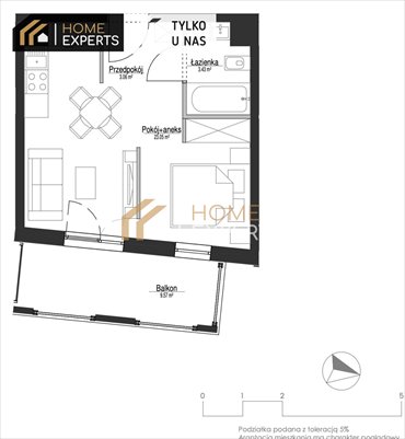 mieszkanie na sprzedaż 30m2 mieszkanie Pruszcz Gdański, gen. Władysława Sikorskiego