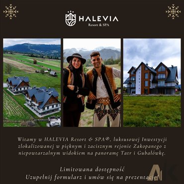 mieszkanie na sprzedaż 29m2 mieszkanie Zakopane, Klusie