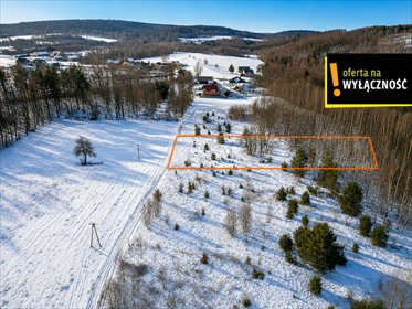 Działka 2894 m² z strumykiem i MPZP w Ociesękach działka Ociesęki