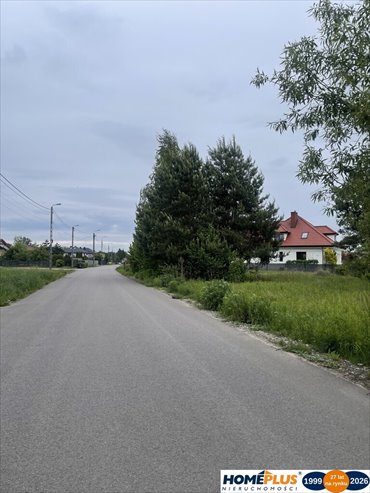 Działka 879 m² pod zabudowę jednorodzinną, media, asfalt działka Słupno