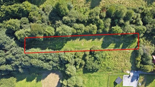Spokojna działka rekreacyjna 1439 m² w Radziechowach działka Radziechowy, Lipowa