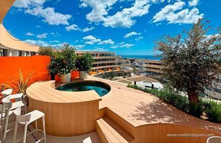 Ekskluzywne apartamenty z prywatnym basenem i panoramicznym widokiem mieszkanie Fuengirola