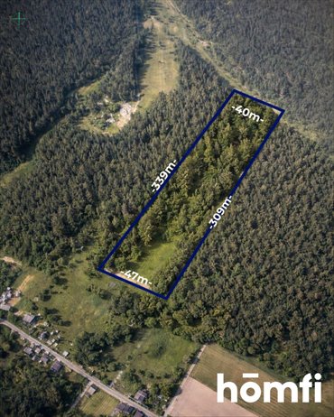 Zalesiona działka 12 900 m² z potencjałem inwestycyjnym działka Zbrza