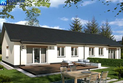 Nowoczesny bliźniak 85 m2 z dużą działką 650 m2 dom Korytów