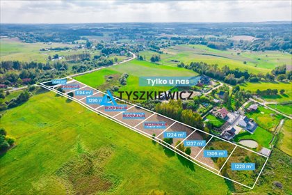 działka na sprzedaż 1045m2 działka Nowa Wieś Przywidzka, Piastowska