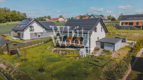 Dom z 7 pokojami, energooszczędny, widok na las dom Pępowo, Augustyna Necla