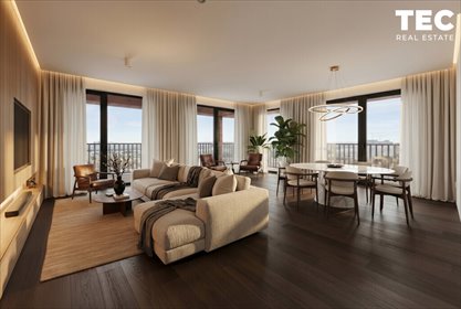 Ekskluzywny apartament 124 m² z panoramicznym widokiem. mieszkanie Kraków, Śródmieście, Mogilska