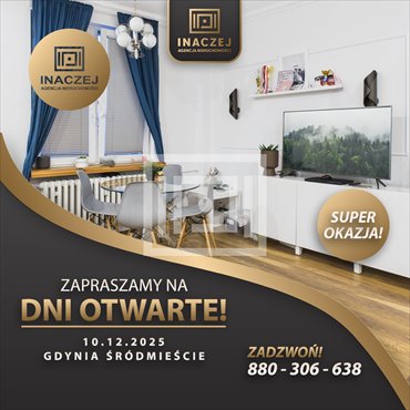 mieszkanie na sprzedaż 42m2 mieszkanie Gdynia, Śródmieście, Antoniego Abrahama