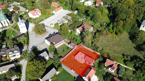 Działka 977 m2 z pozwoleniem na dom w Száncu - stan surowy działka Busko-Zdrój, Szaniec, Źródłowa