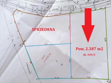 działka na sprzedaż 2387m2 działka Budzistowo, Stare Miasto