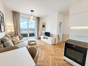 Nowoczesne 2-pokojowe mieszkanie 40,76 m² w prestiżowym ATAL SKY+ polecam! mieszkanie Katowice, Koszutka