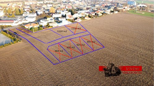 Na sprzedaż działka 1224 m² w Kiszkowie z warunkami zabudowy działka Kiszkowo, Kiszkowo