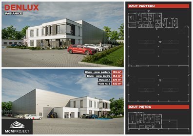 lokal użytkowy na wynajem 1800m2 lokal użytkowy Pabianice, Pabianice, Partyzancka