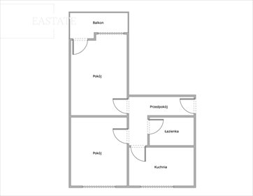 mieszkanie na sprzedaż 43m2 mieszkanie Gdynia, Witomino, Konwaliowa