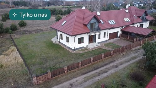 Dom bliźniak 221,7 m2 z garażem, stan deweloperski dom Dąbrówka, Kościelna