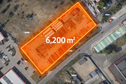 Działka inwestycyjna 6200 m² Żyrardów - biurowiec i możliwość rozbudowy działka Żyrardów, 1 Maja