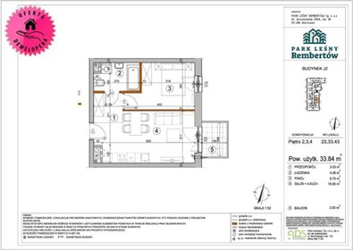mieszkanie na sprzedaż 35m2 mieszkanie Warszawa, Rembertów, Nowy Rembertów, Chełmżyńska