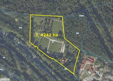 Sprzedam działkę komercyjną 34 242 m² z budynkiem w Bogatyni działka Bogatynia