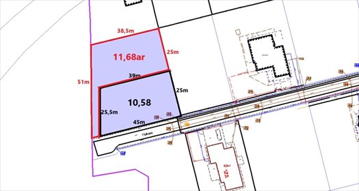 działka na sprzedaż 1058m2 działka Zabajka