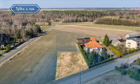 działka na sprzedaż 1014m2 działka Pierzchno