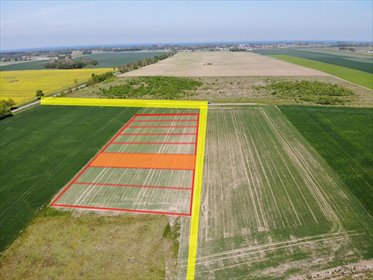 działka na sprzedaż 980m2 działka Gąski, Śmiechów