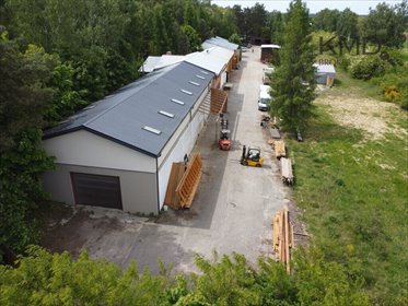 Do sprzedania magazyn 1500 m² z biurami i potencjałem magazyn Skrobów-Kolonia