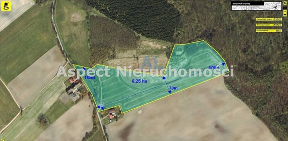 Działka inna na sprzedaż Dziśnity 62 500m2 Foto 2