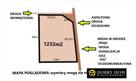 działka na sprzedaż 1232m2 działka Ciechanowiec