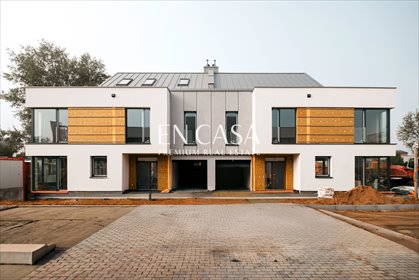 Przestronny bliźniak 191m2 w Wilanowie z nowoczesnym designem dom Warszawa, Wilanów, Przestronna