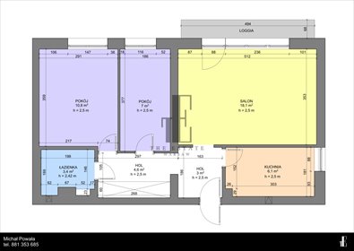 mieszkanie na sprzedaż 54m2 mieszkanie Warszawa, Targówek, Michała Kleofasa Ogińskiego