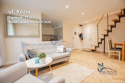 mieszkanie na wynajem 72m2 mieszkanie Bielsko-Biała, Sarni Stok