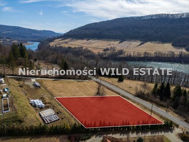 Do sprzedania działka budowlana 20,62 ar w Bóbrce pod lasem działka Solina, Bóbrka
