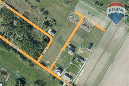 Działka 1005 m² w Benenardzie (blisko park i autostrady) działka Benenard, Magnoliowa