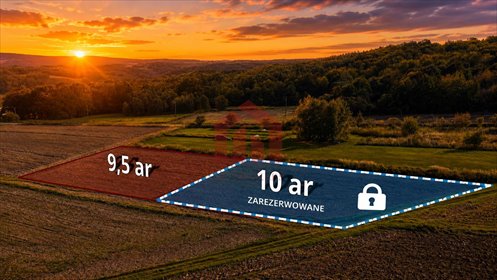 Polecam działkę 950 m² w Wielopolu Skrzyńskim z widokiem na las działka Wielopole Skrzyńskie