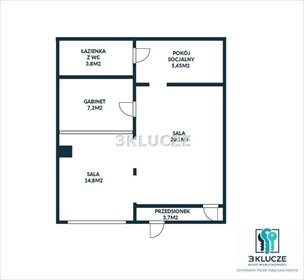 Do sprzedania przestronny lokal użytkowy 58 m² na LSM w Lublinie lokal użytkowy Lublin, LSM, os. Konopnickiej