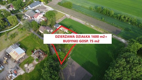 działka na wynajem 1600m2 działka Grodziszów
