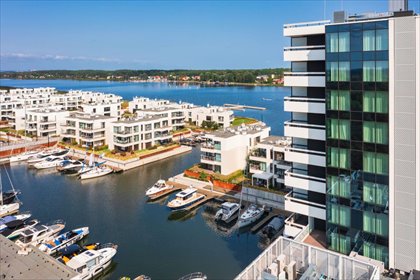 Ekskluzywne mieszkanie z prywatną mariną i nowoczesnym designem mieszkanie Gdańsk, Sobieszewo