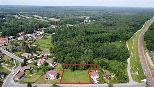 Działka 21 arów z usługami i mieszkaniami w Jodłówce działka Jodłówka-Wałki