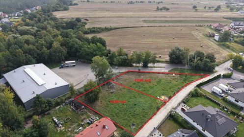 działka na sprzedaż 1228m2 działka Aleksanrów kujawski
