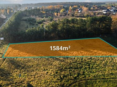 działka na sprzedaż 1584m2 działka Sierosław, Bukowska