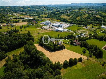 Działka inwestycyjna 1,22 ha pod Krakowem z projektem. działka Głogoczów