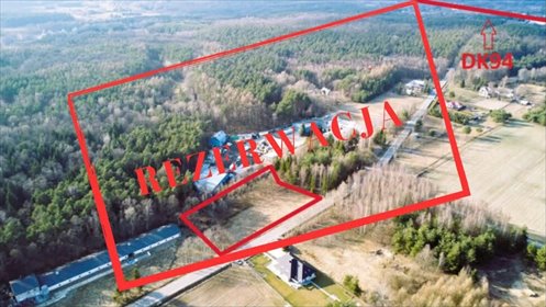 Działka inwestycyjna 4,9 ha z dostępem do drogi asfaltowej działka Podlesie