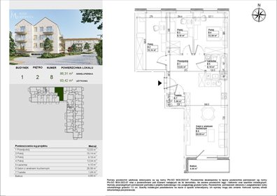 mieszkanie na sprzedaż 83m2 mieszkanie Osielsko, Aleja Adama Mickiewicza