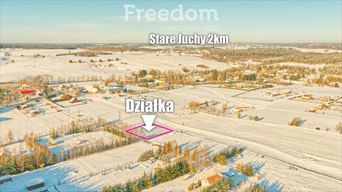Na sprzedaż działka 1001 m² nad jeziorem Garbas w Liski działka Liski