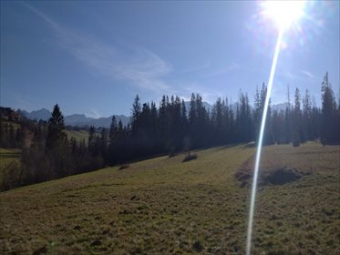 działka na sprzedaż 1499m2 działka Poronin, Poronin